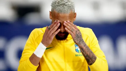 El 10 del PSG asistió a Casemiro sobre el final del partido.