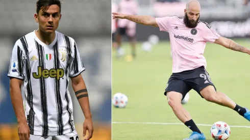 Paulo Dybala y Gonzalo Higuaín