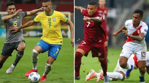 Brasil vs. Ecuador y Venezuela vs. Perú; los partidos del domingo.