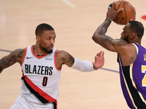 ¿Se le cierra la opción de Lakers? Lillard acabó a LeBron James