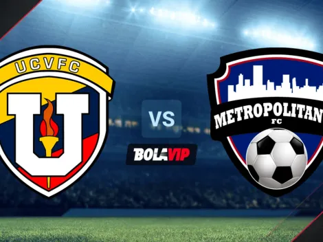 Universidad Central vs. Metropolitanos FC por la Primera División