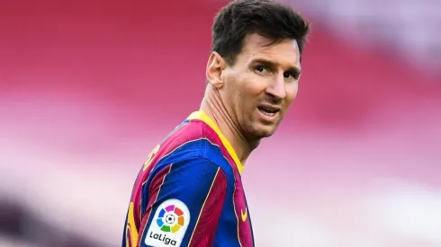 Lionel Messi durante un encuentro con Barcelona.