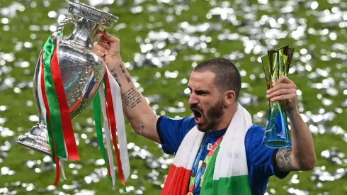 Leonardo Bonucci se consagró campeón de la Eurocopa con Italia.