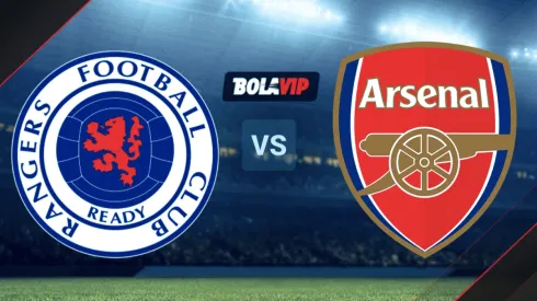Rangers vs. Arsenal por un amistoso de pretemporada.