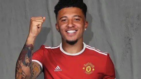 Jadon Sancho, nuevo jugador de Manchester United.