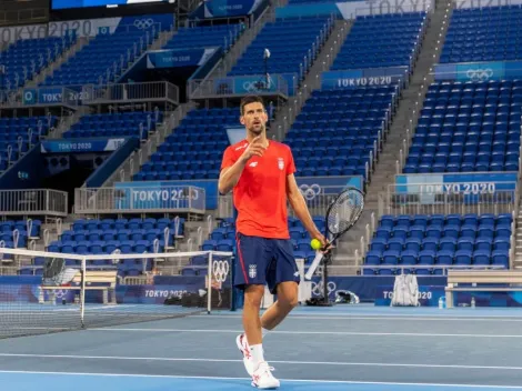Viral: Djokovic sorprende a las gimnastas con su flexibilidad