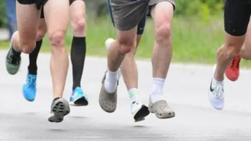 21 kilómetros... en Crocs