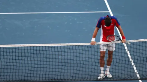 La frustración de Novak Djokovic
