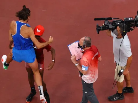 Oro compartido en salto en alto: La emocionante reacción de los campeones