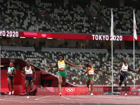 Thompson-Herah, oro en los 200 metros