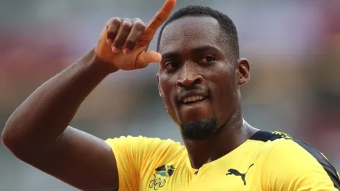 Hansle Parchment es el ganador de la medalla de oro en los 110 metros con vallas.