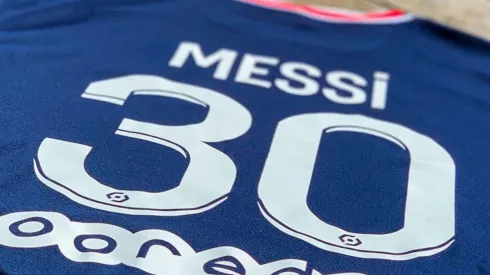 Camiseta de Lionel Messi.