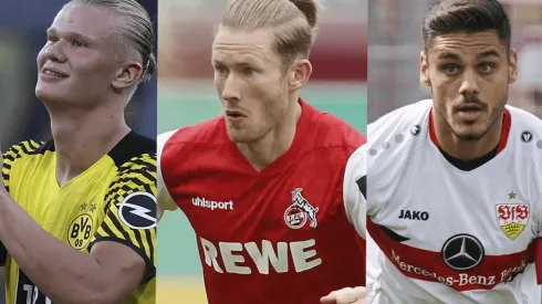 Tabla de goleadores de la Bundesliga de Alemania. (Fotos: Getty Images).