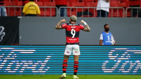 Gabigol fue el autor del primer tanto del partido.