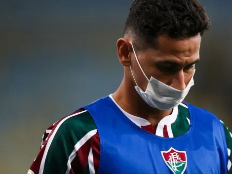 Qué dolor: Ganso cayó con todo el peso de su cuerpo sobre muñeca derecha