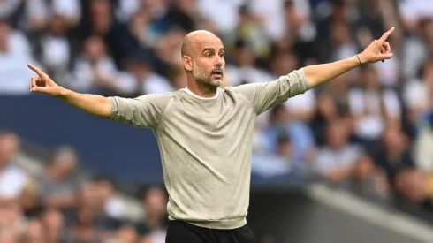 Pep Guardiola, entrenador de Manchester City.