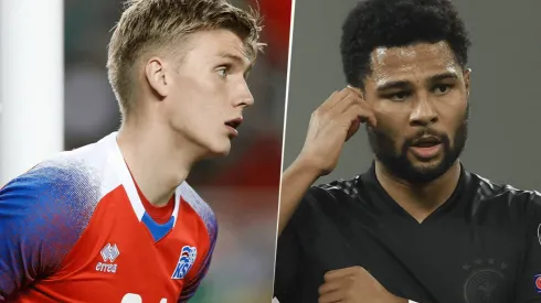 Islandia vs. Alemania. (Fotos: Getty Images).