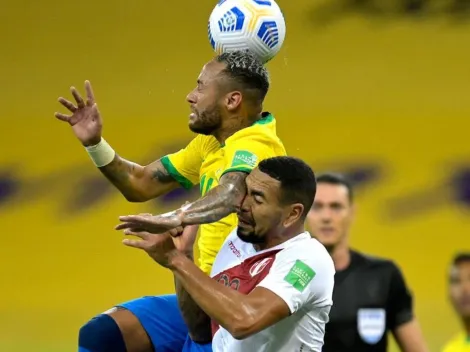 Neymar metió tremendo puño y solamente le mostraron amarilla