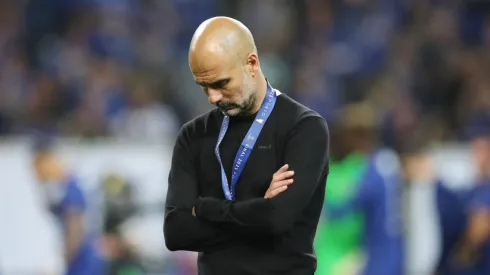 Josep Guardiola en la última final de la Champions League.