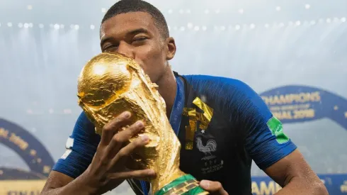 Kylian Mbappé en Rusia 2018.
