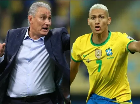 Pese a convocar jugadores de la Premier, Tité descarta a Richarlison