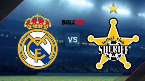 Real Madrid vs. Sheriff Tiraspol por la UEFA Champions League.