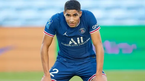 Achraf Hakimi, cada vez más sólido en PSG.