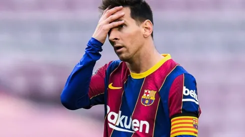 Lionel Messi en un encuentro del Barcelona.