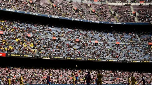 Uno de los primeros partidos con público en LaLiga.