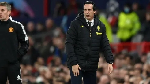 Unai Emery en dirección de Villarreal.