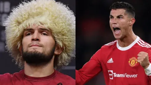 Khabib y Cristiano demostraron tener una buena relación.