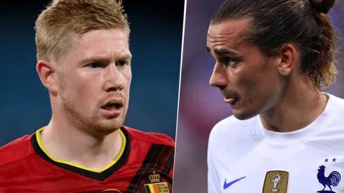 Bélgica y Francia se enfrentan por la UEFA Nations League.