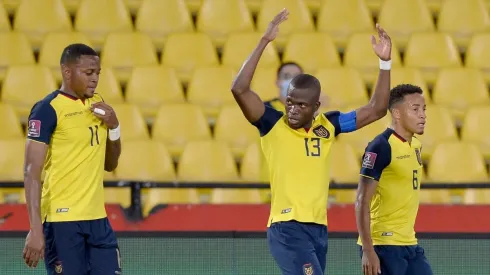 Enner Valencia, autor de dos goles para Ecuador.