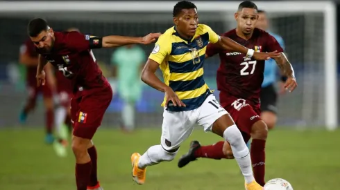 Imágenes del último Ecuador vs. Venezuela.