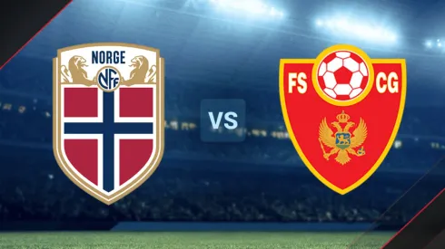 Noruega y Montenegro se enfrentan por las Eliminatorias UEFA.