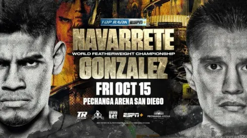 Emanuel Navarrete vs. Joet González por el título mundial de peso pluma de la OMB.