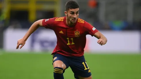 Ferrán Torres jugó la final de Nations League con una lesión.