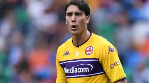 Dusan Vlahovic, jugador de la Fiorentina.