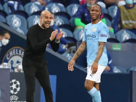 Pep Guardiola se hace el desentendido con la situación de Raheem Sterling