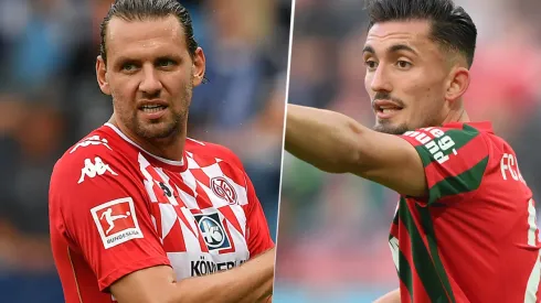 Mainz y Augsburgo se enfrentan por la Bundesliga (Fotos: Getty).