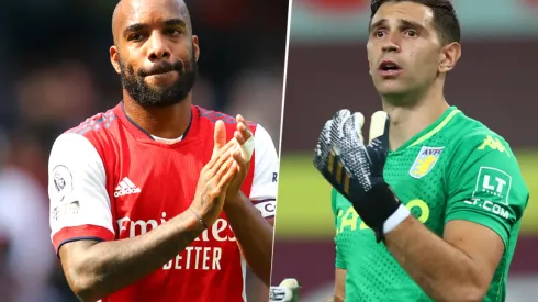 Arsenal y Aston Villa se enfrentan por la Premier League (Fotos: Getty).