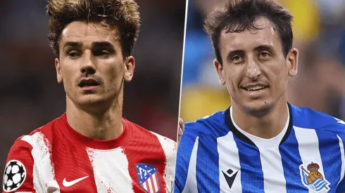 Atlético Madrid vs. Real Sociedad por La Liga de España (Foto: Getty Images).