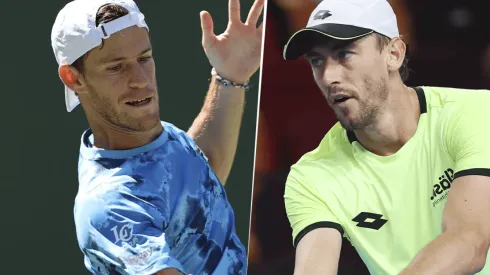 Diego Schwartzman vs. John Millman. (Fotos: Getty Images),