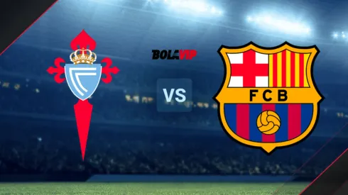 Celta de Vigo vs. FC Barcelona por La Liga de España.