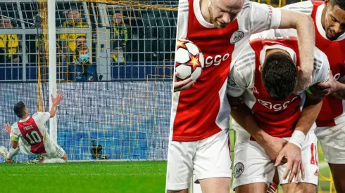 Dusan Tadic y un golpe doloroso.