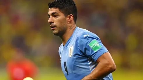 Luis Suárez con Uruguay.