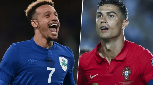 Irlanda y Portugal se enfrentan por las Eliminatorias UEFA.