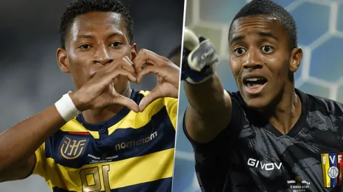 Ecuador y Venezuela se enfrentan por las Eliminatorias Sudamericanas (Fotos: Getty).