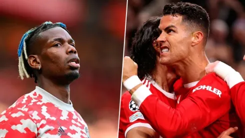 Paul Pogba y Cristiano Ronaldo.