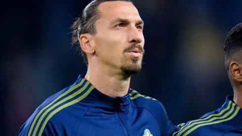 Ibrahimovic en el himno de Suecia.